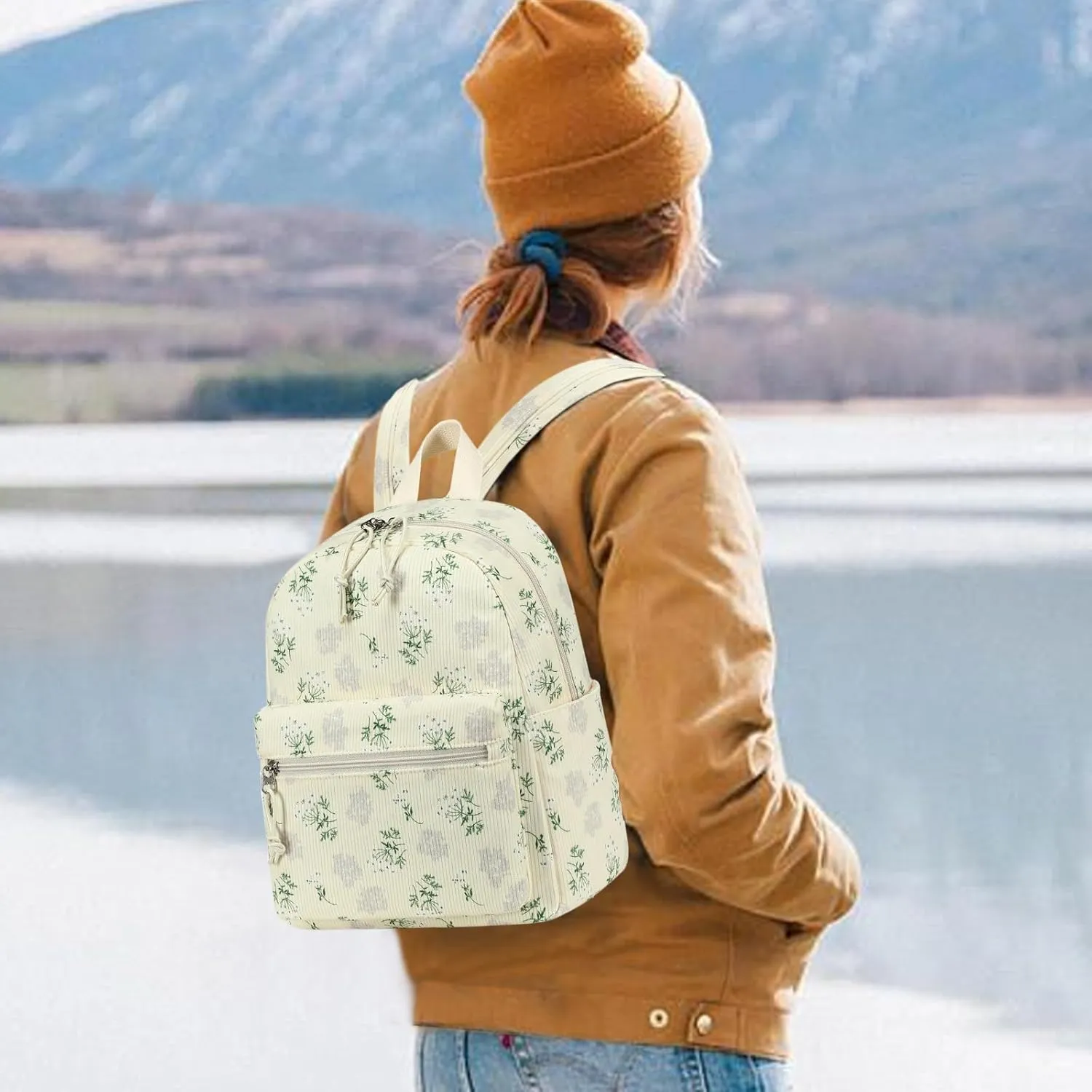 Mini Backpack Women Girls Water-resistant Small Backpack Purse Shoulder Bag for Womens Adult Kids School Travel