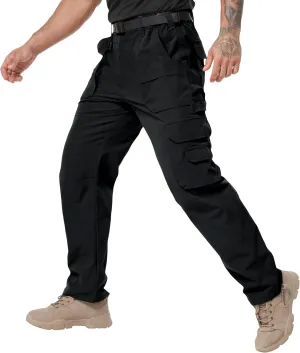 NATUVENIX Tactical Pants for Men Stretch, Ripstop Mens Work Pants Lightweight Hiking Cargo Pants Men Water Resistant