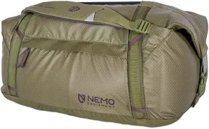 NEMO Equipment Double Haul Convertible Duffel & Tote Bag  Water-Resistant Gear Bag with Backpack Straps - 55L - Nova