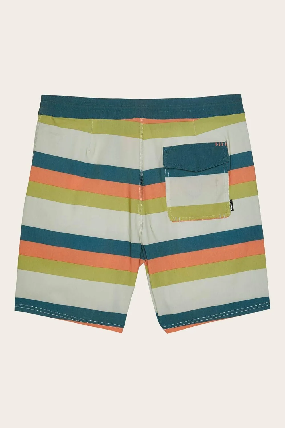 O'NEILL Men's Water Resistant Stretch Volley Swim Boardshorts, 18 Inch Outseam
