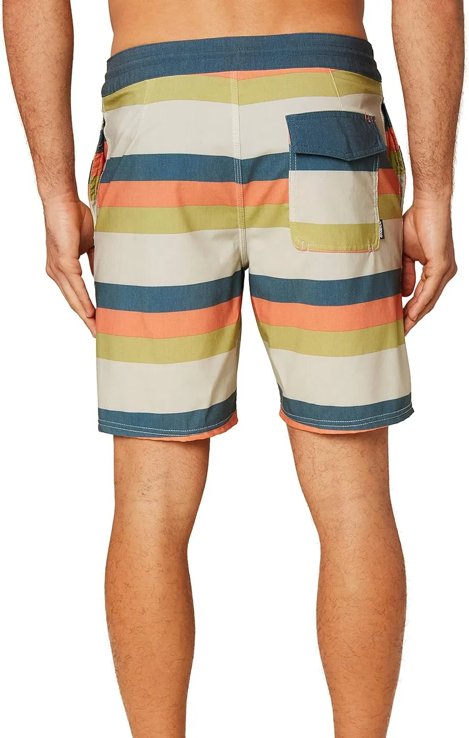 O'NEILL Men's Water Resistant Stretch Volley Swim Boardshorts, 18 Inch Outseam