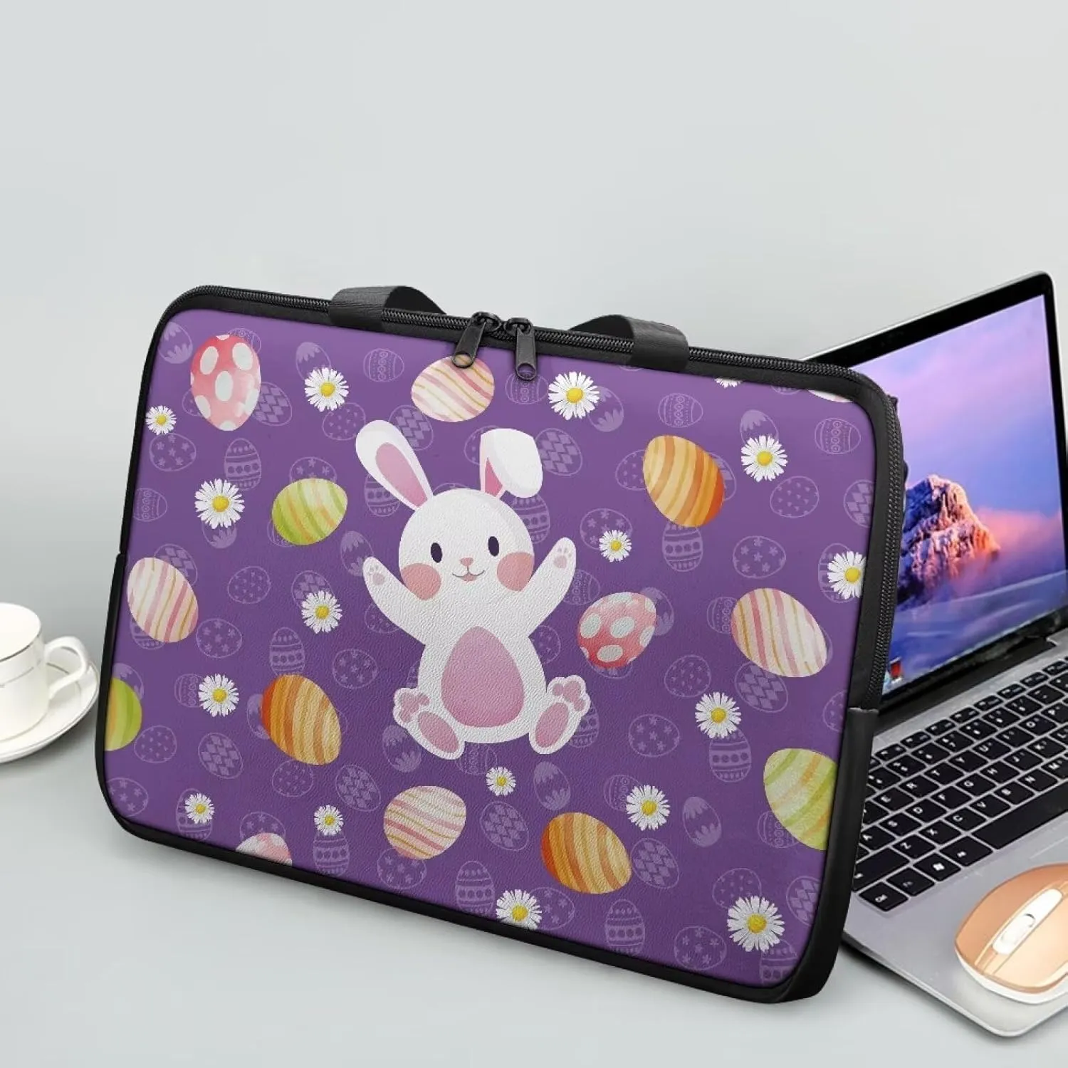 PU Leather Laptop Bags Designer Water-Resistant Laptop Carrying Case 10 12 13 15 17 inch
