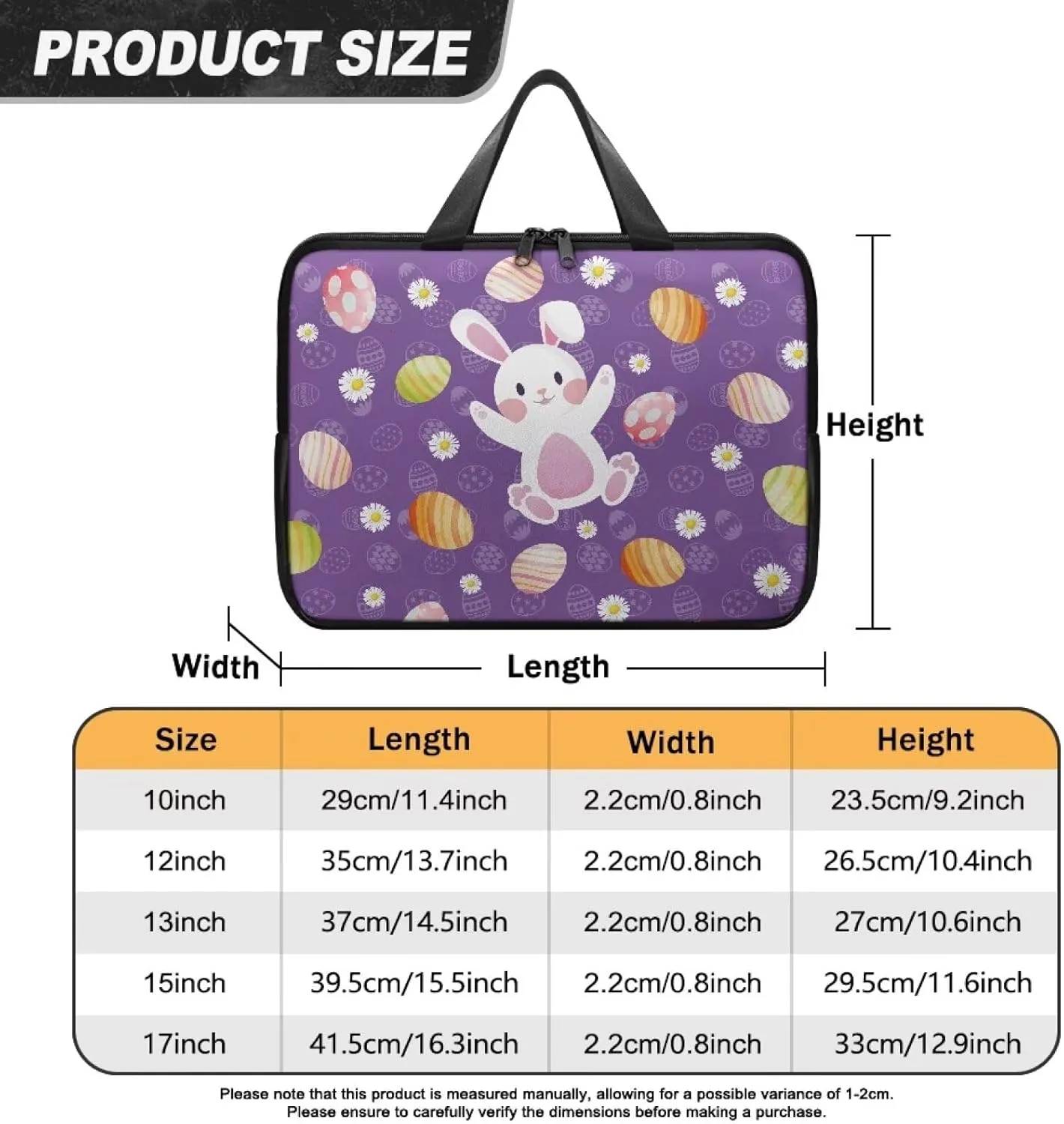PU Leather Laptop Bags Designer Water-Resistant Laptop Carrying Case 10 12 13 15 17 inch