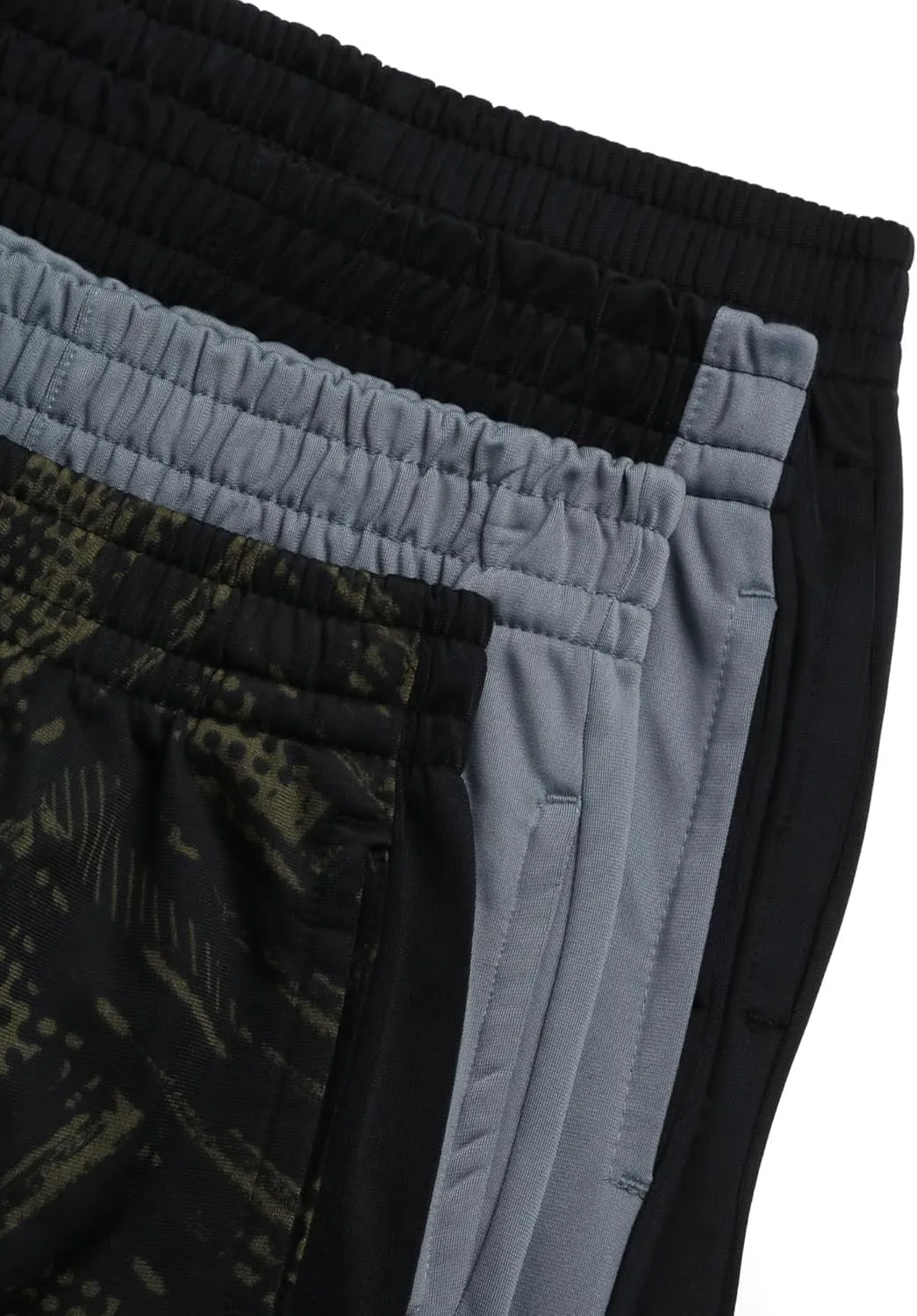 RBX Boys Sweatpants - 4 Pack Stretch Performance Tricot Activewear Boys Joggers Athletic Pants with Side Pockets (Size: 4-20)