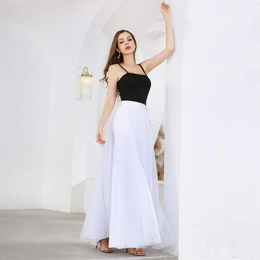ROYAL SMEELA Belly Dance Costume for Women Maxi Dancing Skirts Tie Up Waist Wrap Retro Camisole Spaghetti Strap Tank Tops