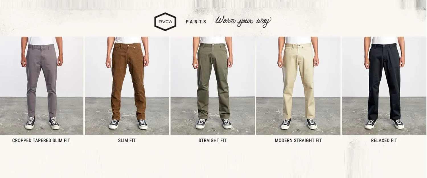 RVCA Men's The Weekend Stretch Pants