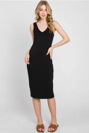 Scoop Midi Sheath Dress
