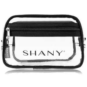 SHANY Clear Toiletry Makeup Carry-On Pouch with Zippered Compartment  Water-Resistant and Nontoxic Travel Organizer Bag