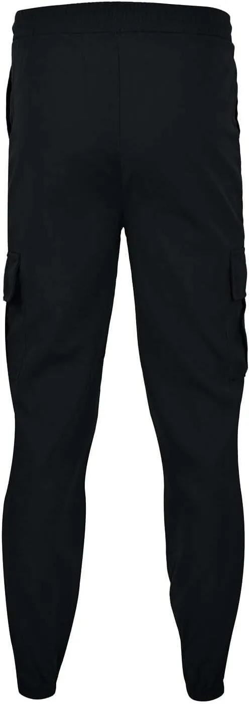 Silver Jeans for Men Mens Joggers Cargo Pants Fashion Casual Sweatpants Work Pants Drawstring Loose Trousers Pockets