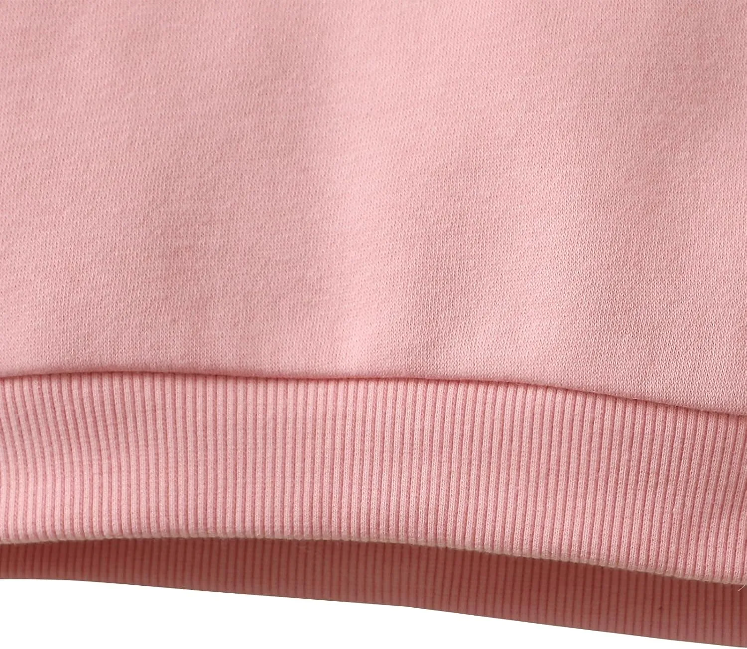 SOBOWO Toddler Baby Girl Boy Pullover Sweatshirt Fleece Letter Print Long Sleeve Crewneck Shirt Tops Warm Fall Winter Clothes