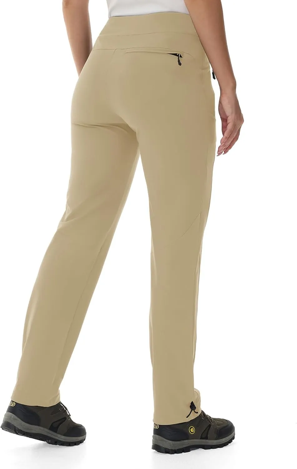 TBMPOY Women's Hiking Pants Lightweight Outdoor Quick Dry Travel Joggers Water Resistant Athletic Pants Zipper Pockets