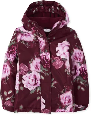 The Children's Place Girls' Heavy 3 in 1 Winter Jacket, Wind Water-Resistant Shell, Fleece Inner