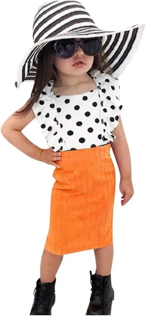 Todder Kids Baby Girls Skirts Summer Slim Pencil Skirts Solid Fashion Knitted Skirt Party Skirt Princess Dress 1-5Y