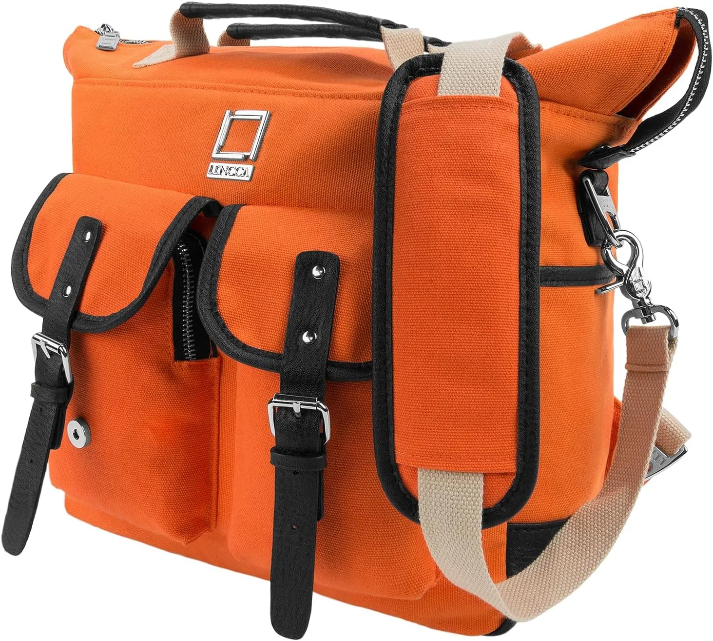 Water Resistant 13 inch Laptop Bag, Padded Secure Fashionable Daypack Backpack Shoulder Bag for Travel, Office, College