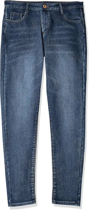 Winter Sherpa Fleece Lined Jeggings for Women, High Waist Stretchy Thick Cashmere Jeans Plush Warm Thermal Denim Pants
