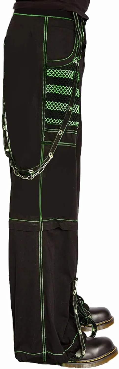 Women Gothic Black Cargo Pants Y2K High Waist Baggy Jeans Rock Style Cargo Pants with Chain Harajuku Streetwear
