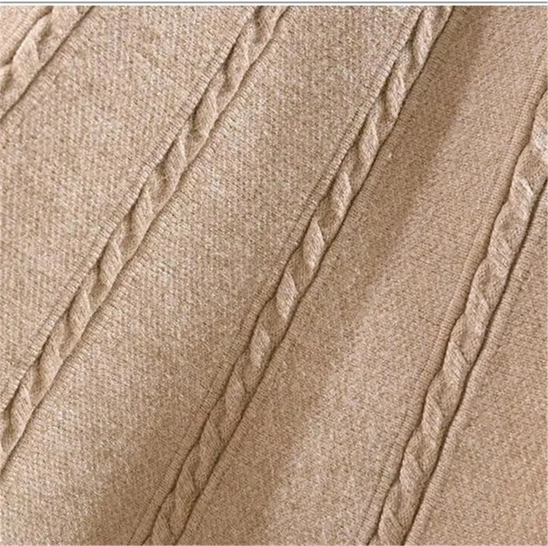 Women Winter Warm Knit Pleated Short Skirt Elastic High Waist Sweater Skirts Autumn Solid Elastic Knitting Mini Skirt
