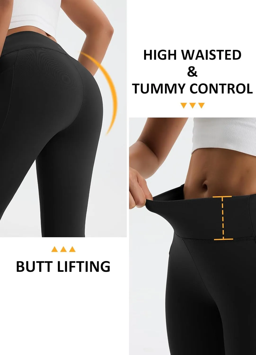 Women's Fleece Lined Pants Straight Leg Thermal Sweatpants Water Resistant Hiking Yoga Dress Pants Flare Leggings