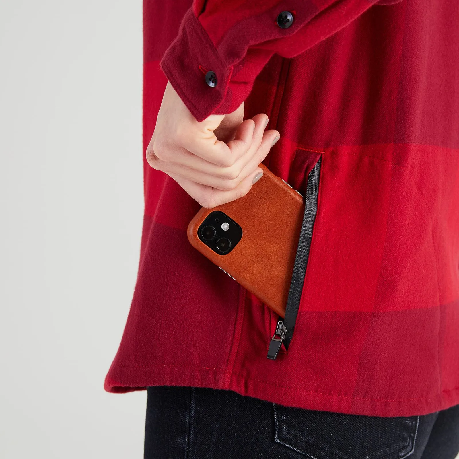 Womens High Sierra Shirt - Chilly Pepper Check