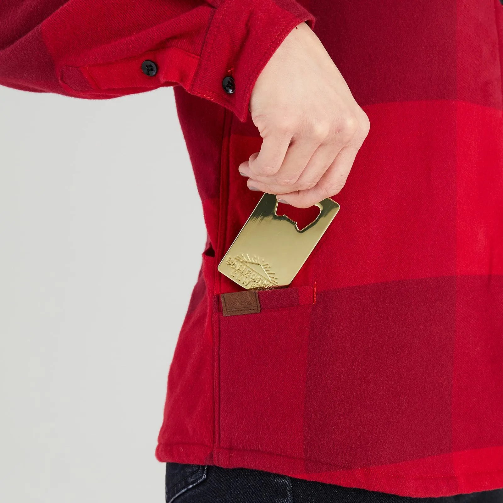 Womens High Sierra Shirt - Chilly Pepper Check