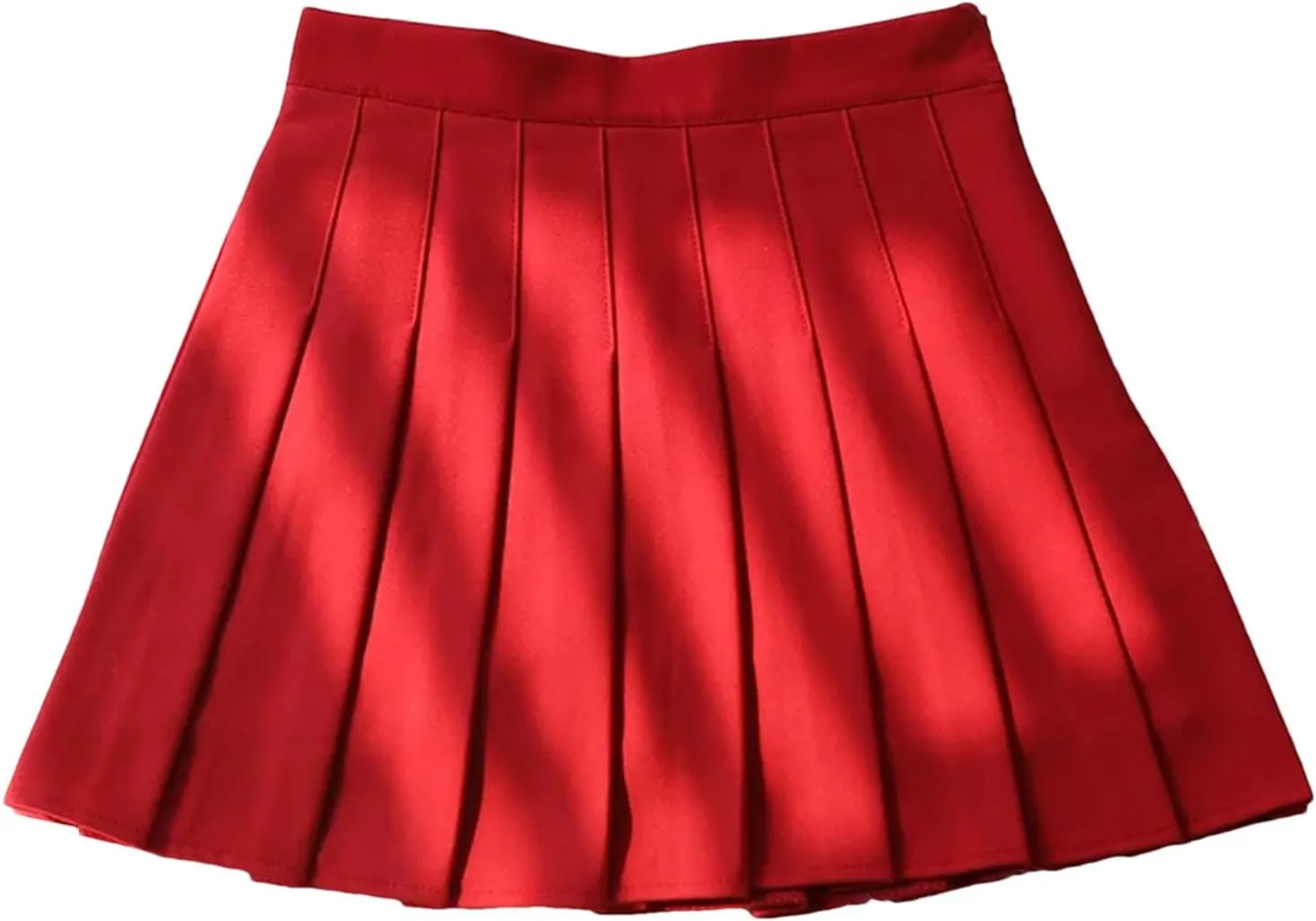 Womens Mini Pleated Skirts High Waist A-Line School Uniform Short Athletic Golf Skort Skirt for Dance