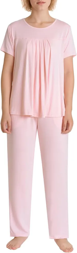 Women's Petite Size Pajama Set Soft Comfy