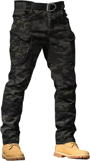 Work Pants for Men Big and Tall Casual Loose Straight Sweatpants Outdoor Lightweight Work Hiking Pants Jogger Tousers